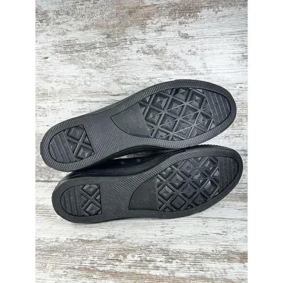 Men's Converse All Star Black Leather Low Top Sneakers Sz 13 EUC! - Picture 10 of 11